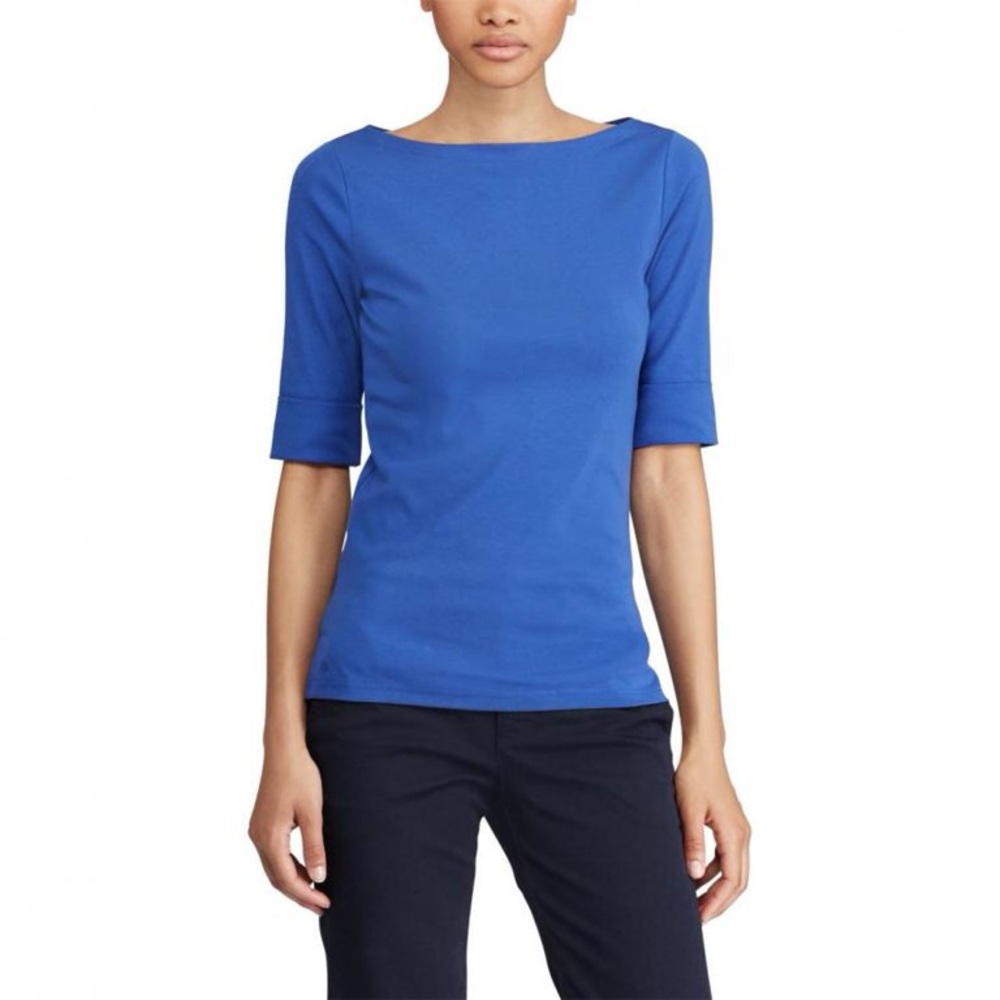 Lauren Ralph Lauren - Boat Neck Top - Regular